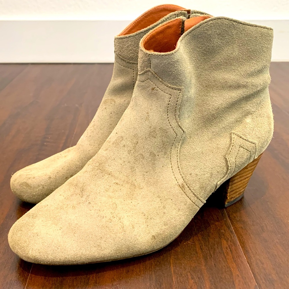 Isabel Marant - Dicker Suede Ankle Boot - POPULAR